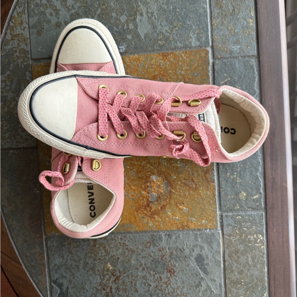 Converse Kids Pink Canvas Sneakers